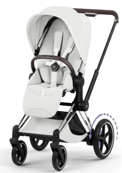 Kinderwagen-Set 'e-Priam Style' Off White