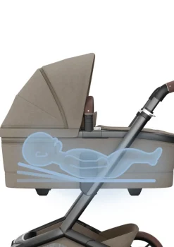 Kinderwagen-Set 'Fame' Twillic Truffle