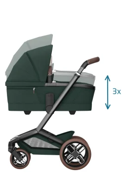 Kinderwagen-Set 'Fame' Twillic Green