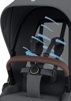 Kinderwagen-Set 'Fame' Twillic Graphite