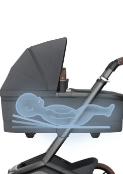 Kinderwagen-Set 'Fame' Twillic Graphite