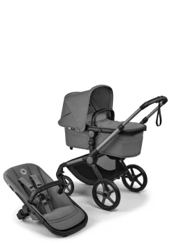 Kinderwagen-Set 'Fox 5 Renew' Graphit / Mondgrau