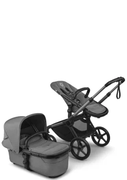 Kinderwagen-Set 'Fox 5 Renew' Graphit / Mondgrau