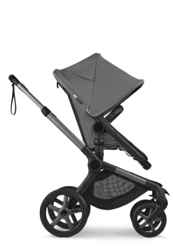 Kinderwagen-Set 'Fox 5 Renew' Graphit / Mondgrau
