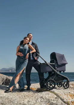 Kinderwagen-Set 'Fox 5 Renew' Schwarz / Deep Indigo