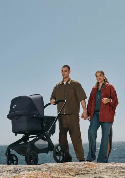 Kinderwagen-Set 'Fox 5 Renew' Schwarz / Deep Indigo