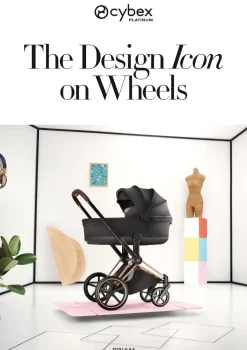 Kinderwagen-Set 'Priam Style' Off White