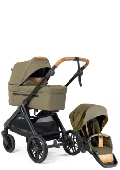 Kinderwagen-Set 'SENTO MAX FLAT+' Outdoor Olive
