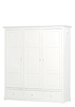 Kleiderschrank 'Seaside' 3-türig weiß