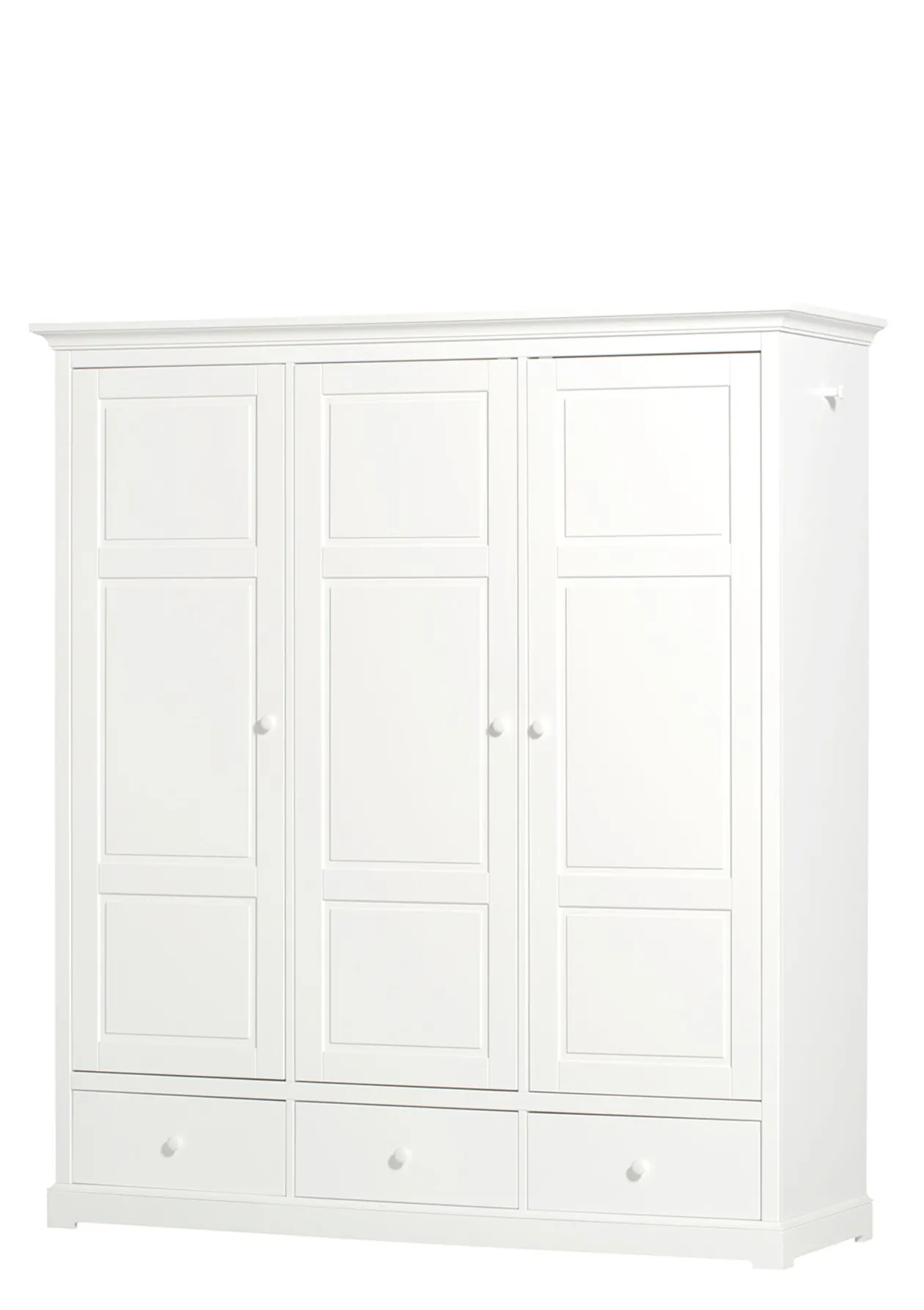 Kleiderschrank 'Seaside' 3-türig weiß