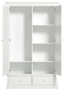 Kleiderschrank 'Seaside' 2-türig weiß