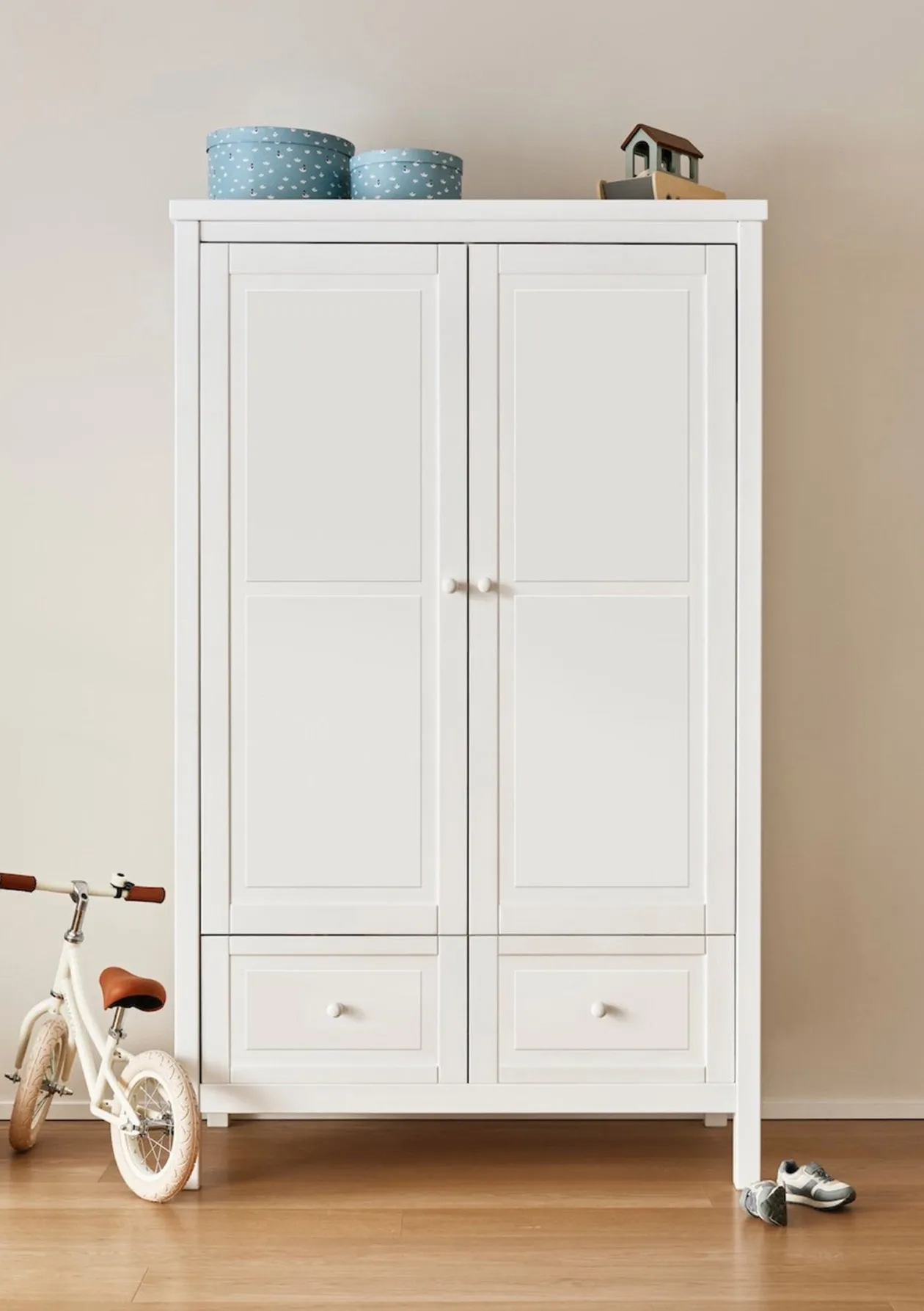 Kleiderschrank 2-türig weiß