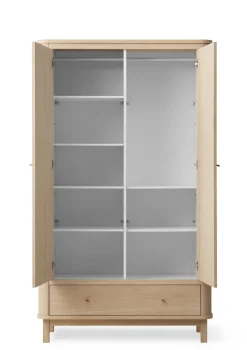 Kleiderschrank 'Wood' 2-türig Eiche