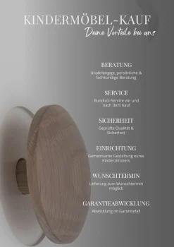 Kleiderschrank 'Wood' 2-türig Eiche