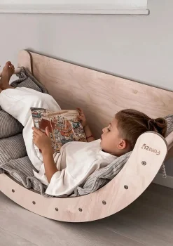 Kletterbogen Kissen Cord Creme Beige