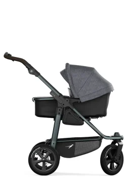 Kombi-Kinderwagen 'Mono 3' Premium Schwarz