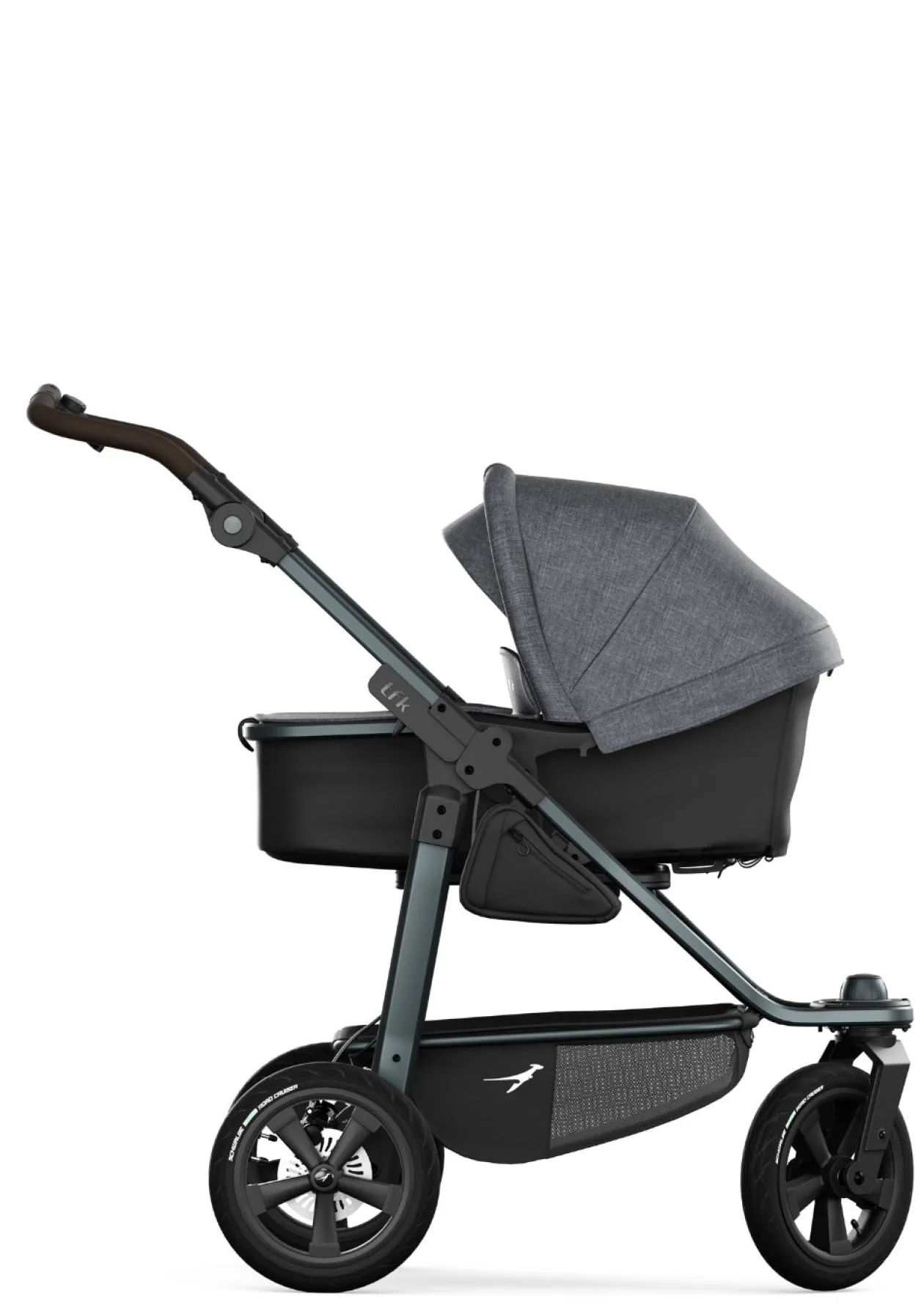 Kombi-Kinderwagen 'Mono 3' Premium Schwarz