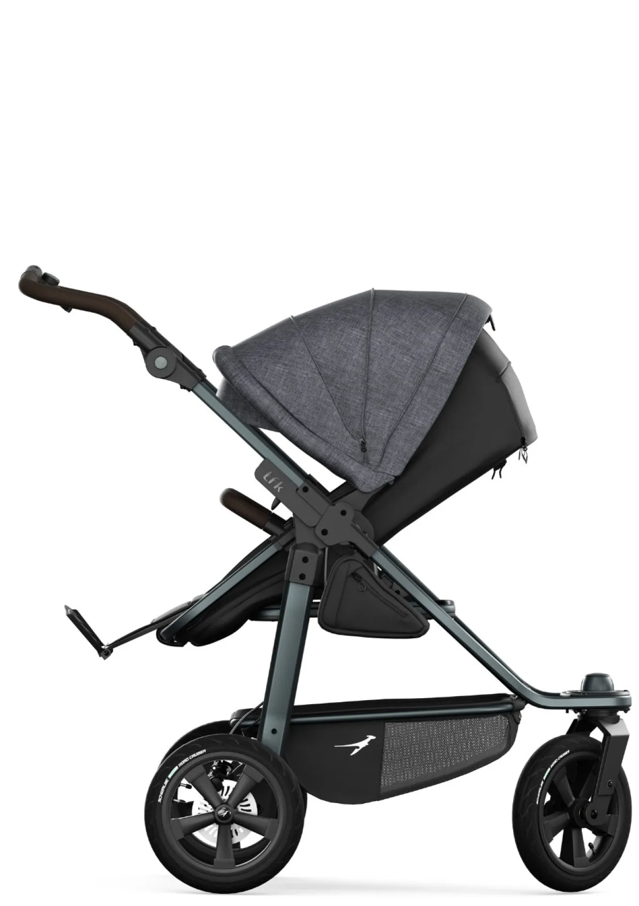 Kombi-Kinderwagen 'Mono 3' Premium Schwarz