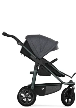 Kombi-Kinderwagen 'Mono 3' Premium Schwarz