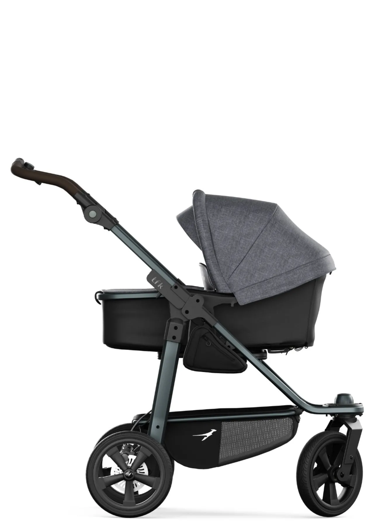Kombi-Kinderwagen 'Mono 3' Premium Schwarz