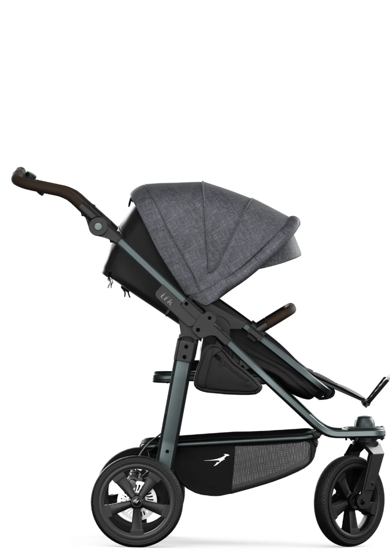 Kombi-Kinderwagen 'Mono 3' Premium Schwarz