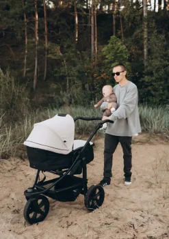 Kombi-Kinderwagen 'Mono 3' Premium Grau