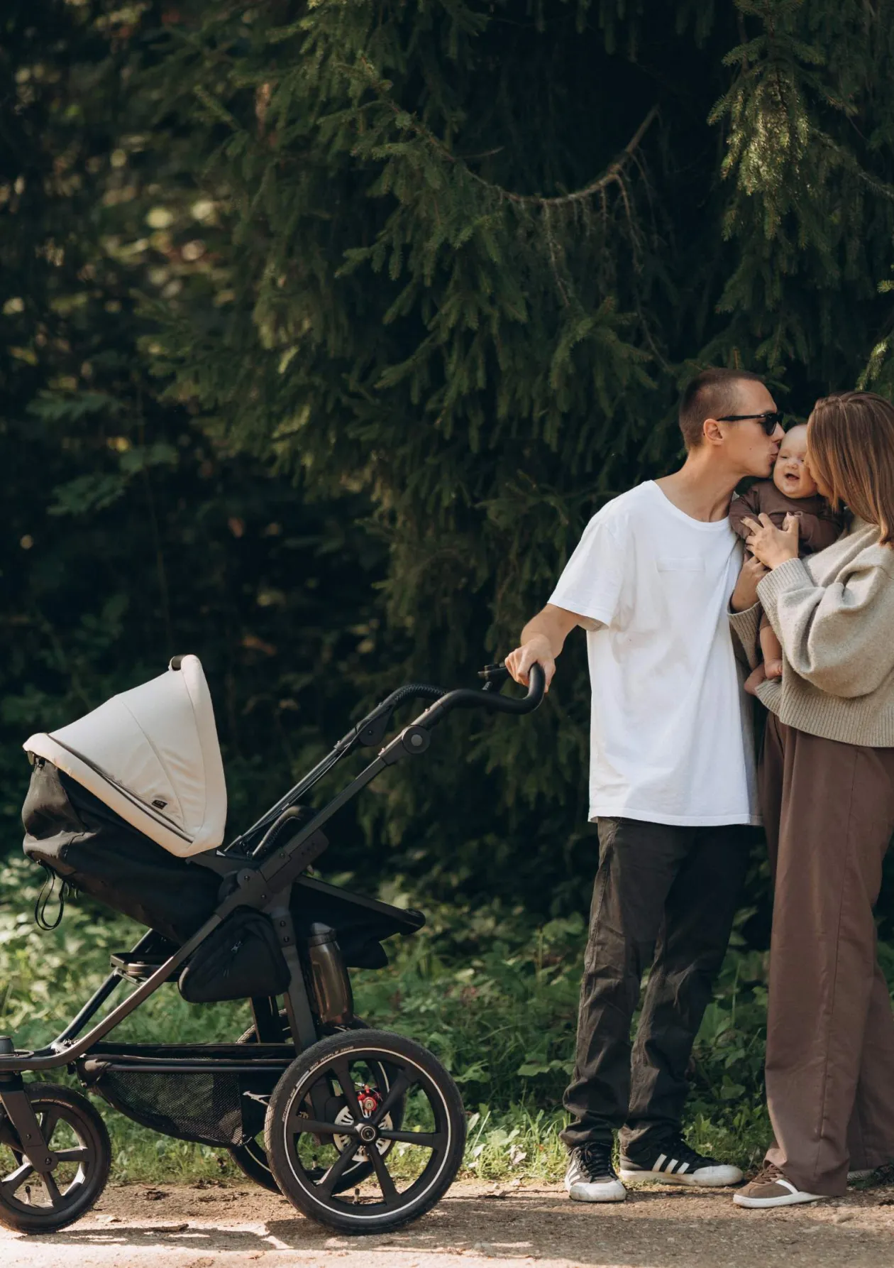 Kombi-Kinderwagen 'Pro' olive