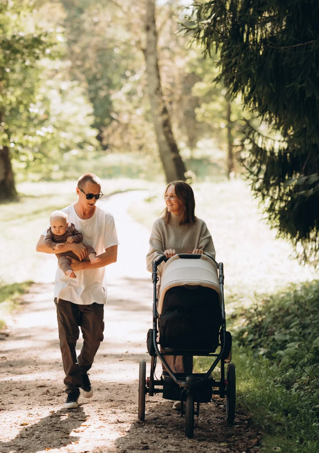 Kombi-Kinderwagen 'Pro' sand