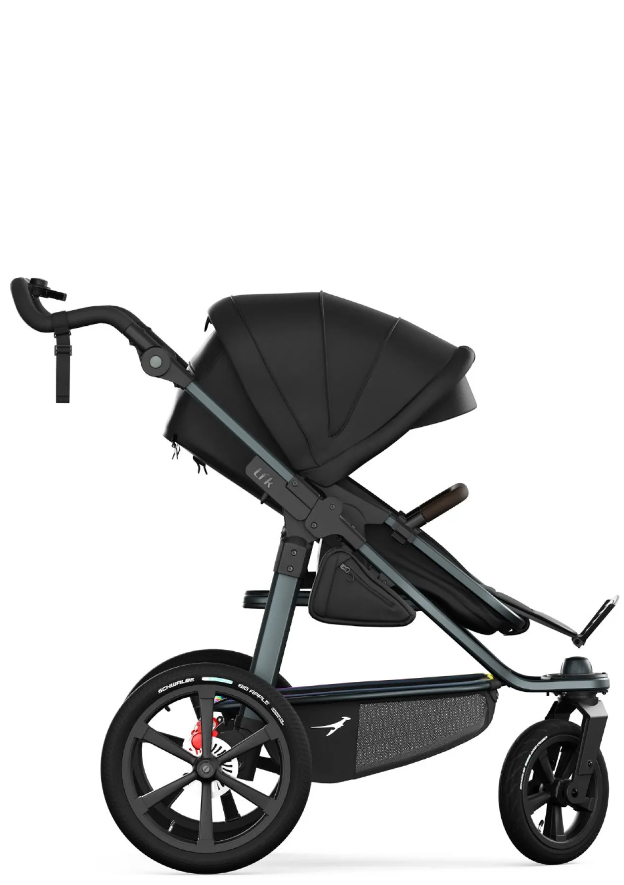 Kombi-Kinderwagen 'Pro' schwarz