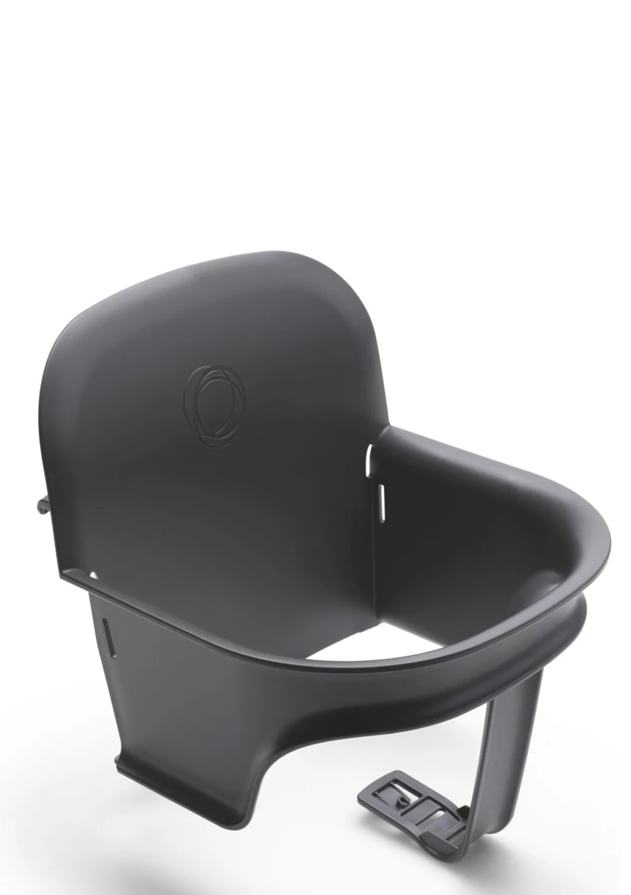 Komplettes Hochstuhl-Set 'Giraffe' warmes Holz / Grau