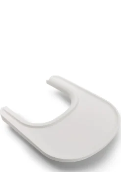 Komplettes Hochstuhl-Set 'Giraffe' neutrales Holz / Weiß