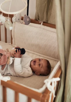 Krabbeldecke 'Grain Knit' Oatmeal 95 x 75 cm