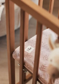 Krabbeldecke 'Grain Knit' Wild Rose 95 x 75 cm