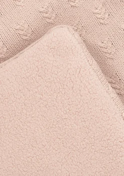 Krabbeldecke 'Grain Knit' Wild Rose 95 x 75 cm
