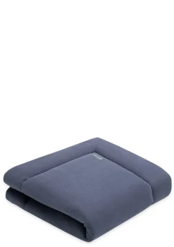 Krabbeldecke Mini Piqué Essential Blau 120 x 120 cm