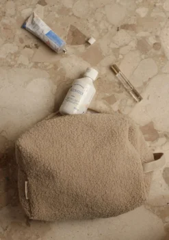 Kulturtasche 'Teddy Toiletry Bag' Ecru