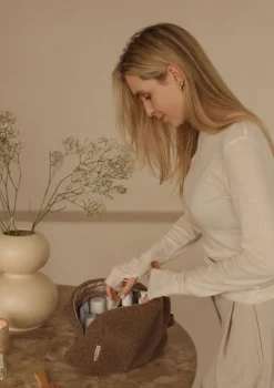 Kulturtasche 'Teddy Toiletry Bag' Brown