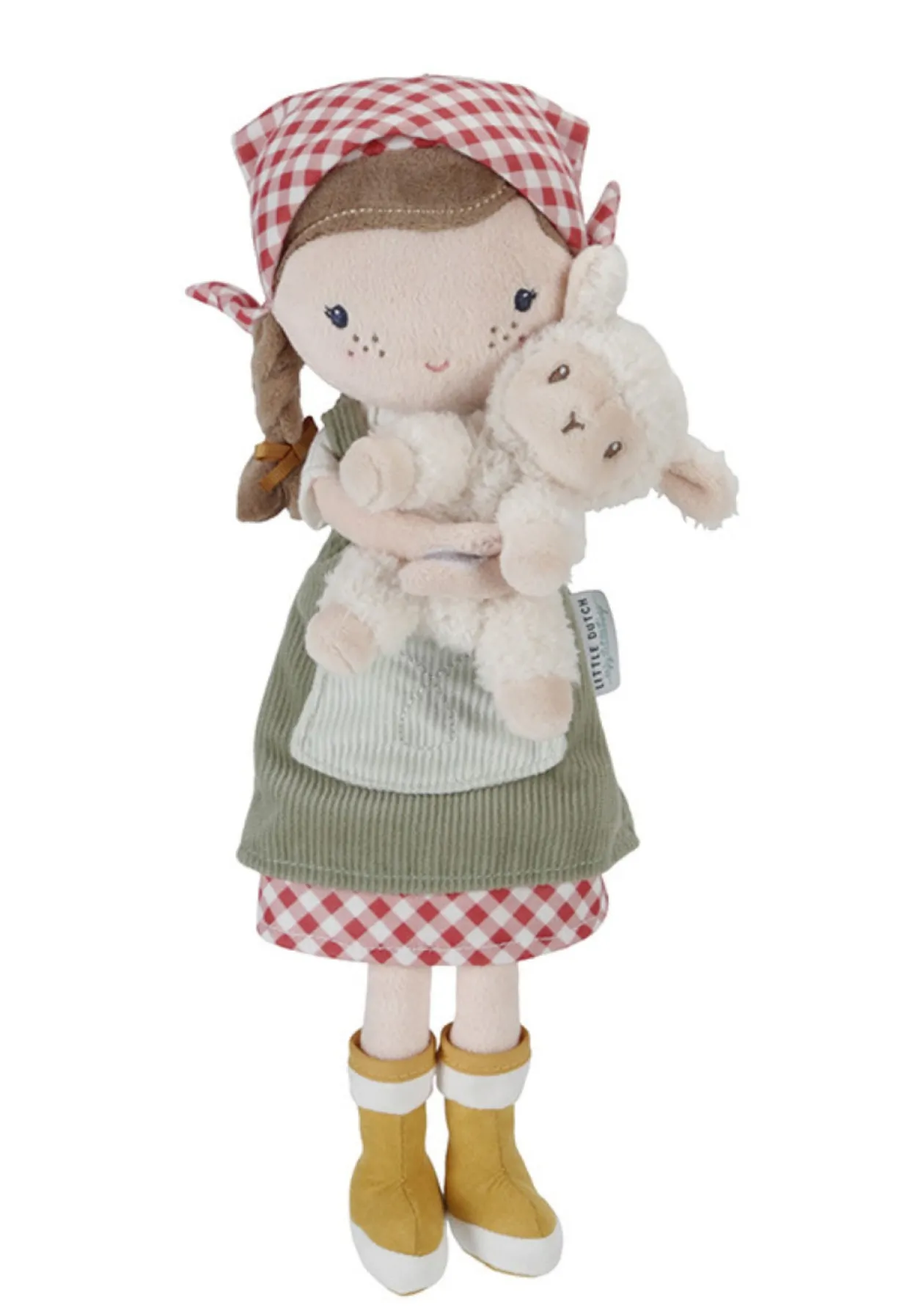 Kuschelpuppe Rosa mit Schaf 'Little Farm'