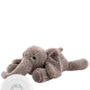 Kuscheltier Elefant mit Herzschlag 'George' grau