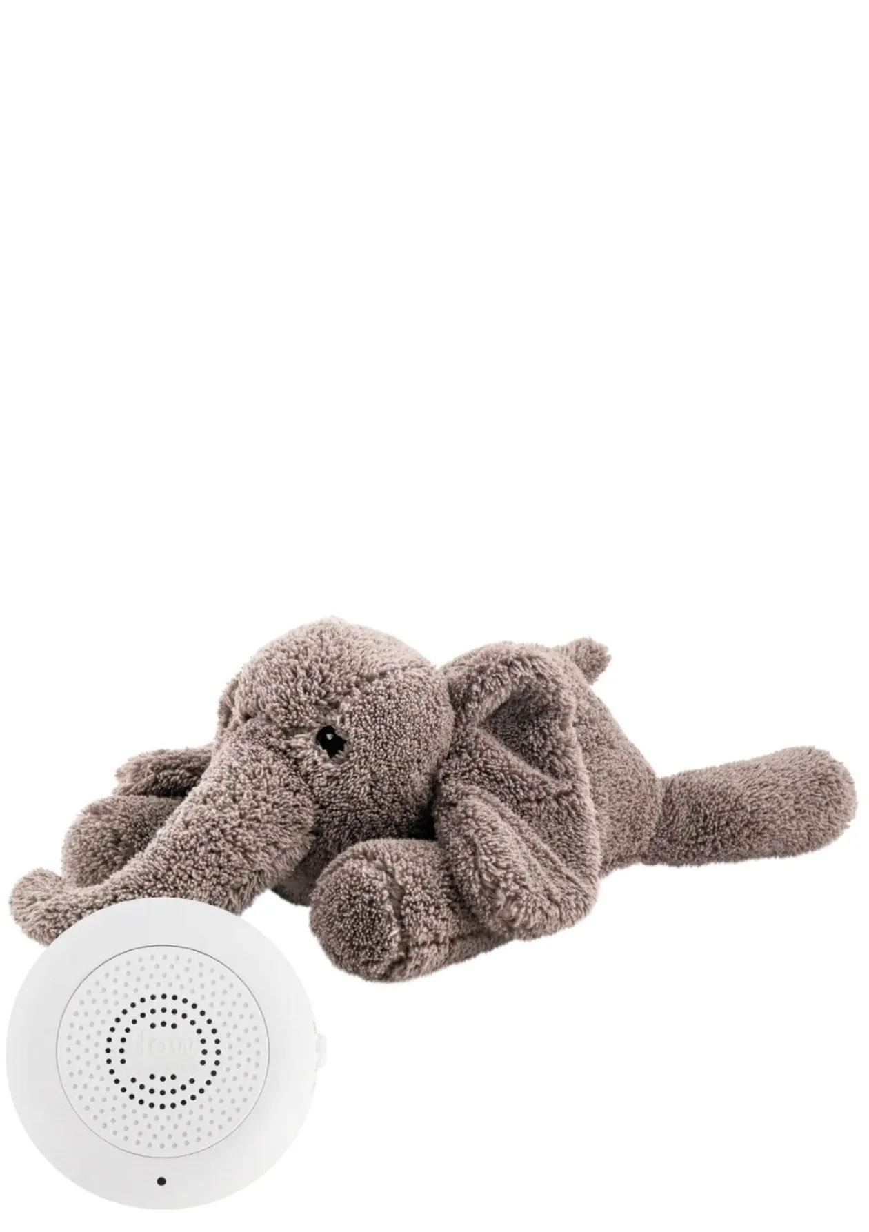 Kuscheltier Elefant mit Herzschlag 'George' grau