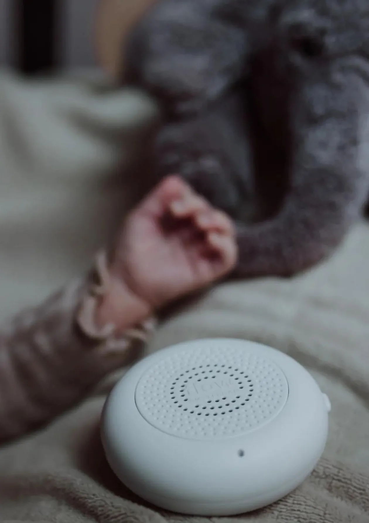 Kuscheltier Elefant mit Herzschlag 'George' grau