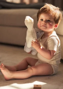 Kuscheltier 'Lama' Off White