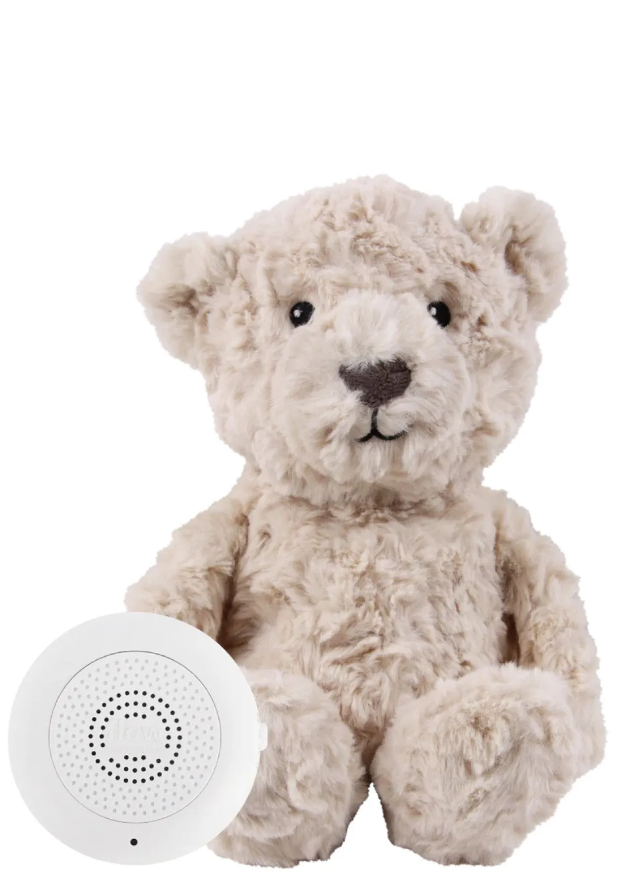 Kuscheltier mit Herzschlag 'Lou' beige (wiederaufladbar)