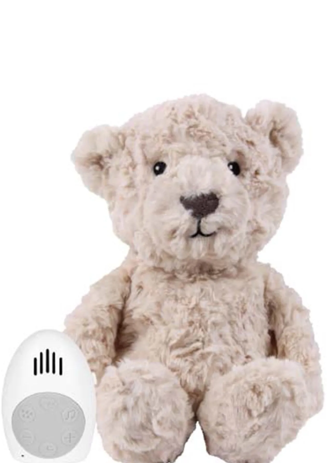 Kuscheltier mit Herzschlag 'Lou' beige