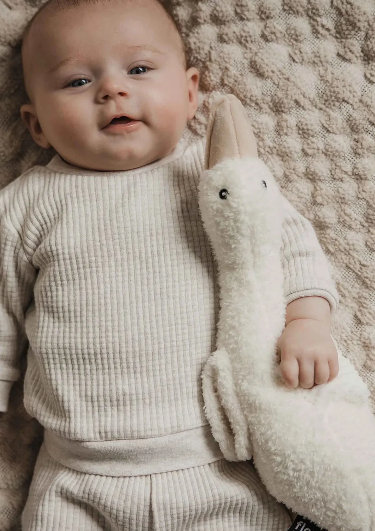 Kuscheltier mit Spieluhr 'Liva' Beige (wiederaufladbar)