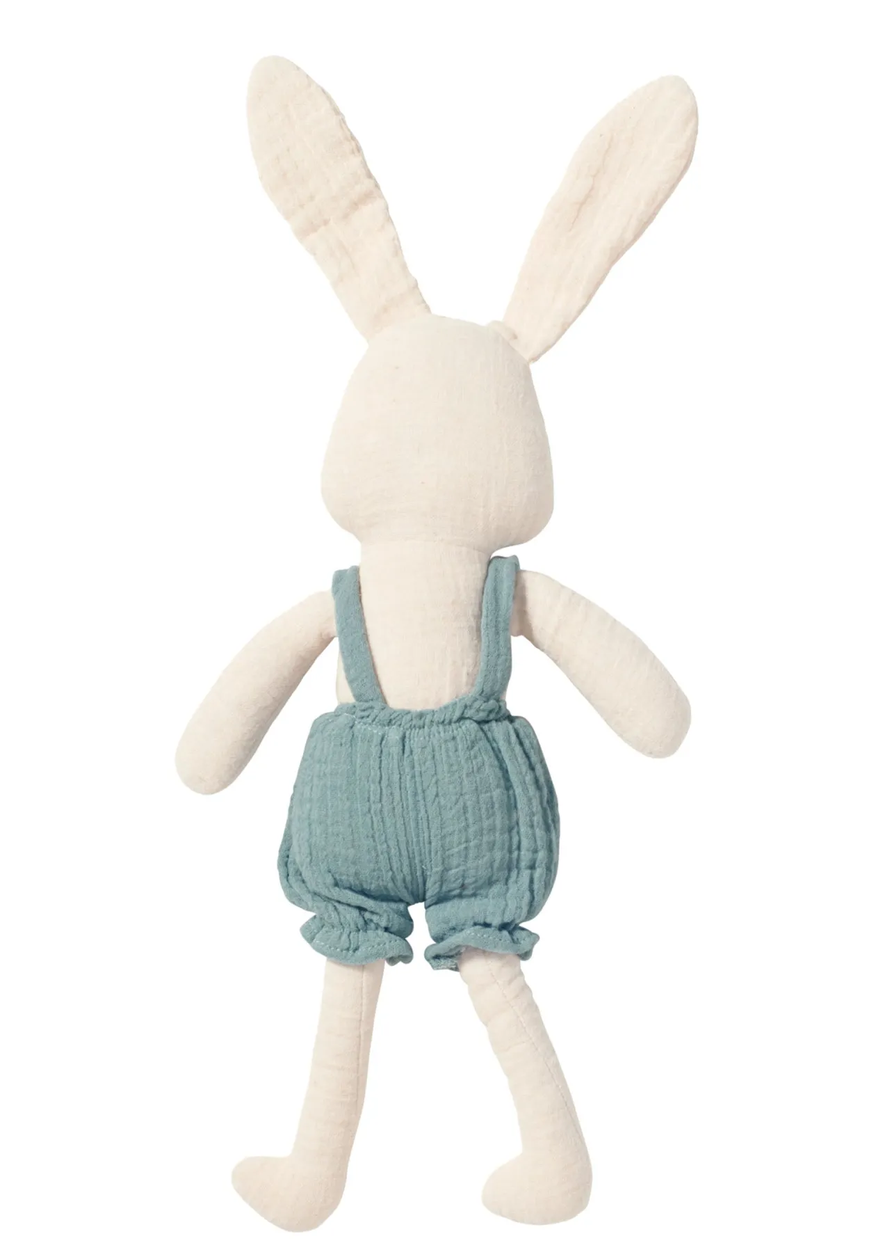 Kuscheltier Musselin Hase Ben Natur-Jade