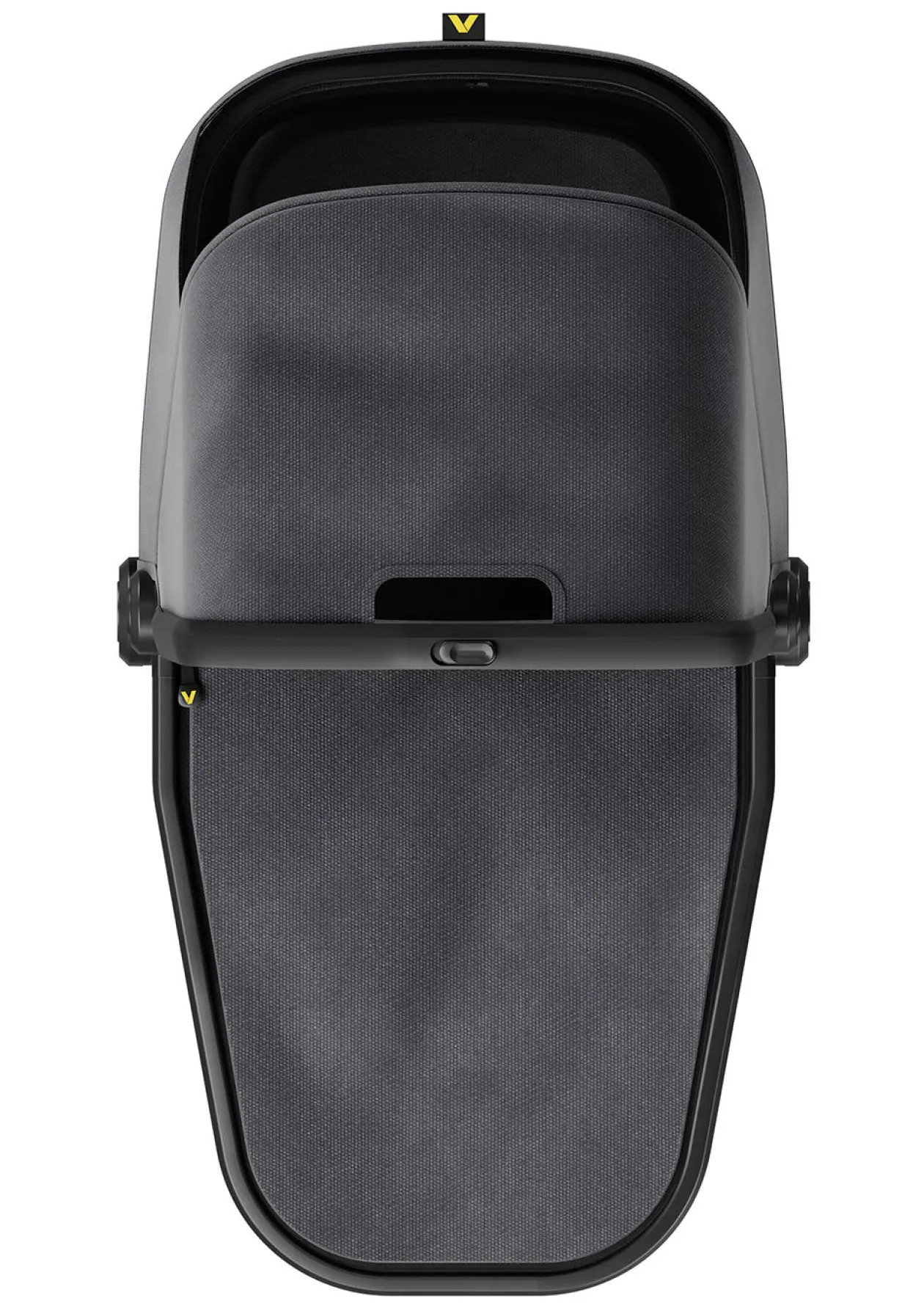 Liegewanne dunkelgrau / schwarz