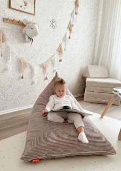 Lounger Sitzsack Cord Kirschblüte Rosa