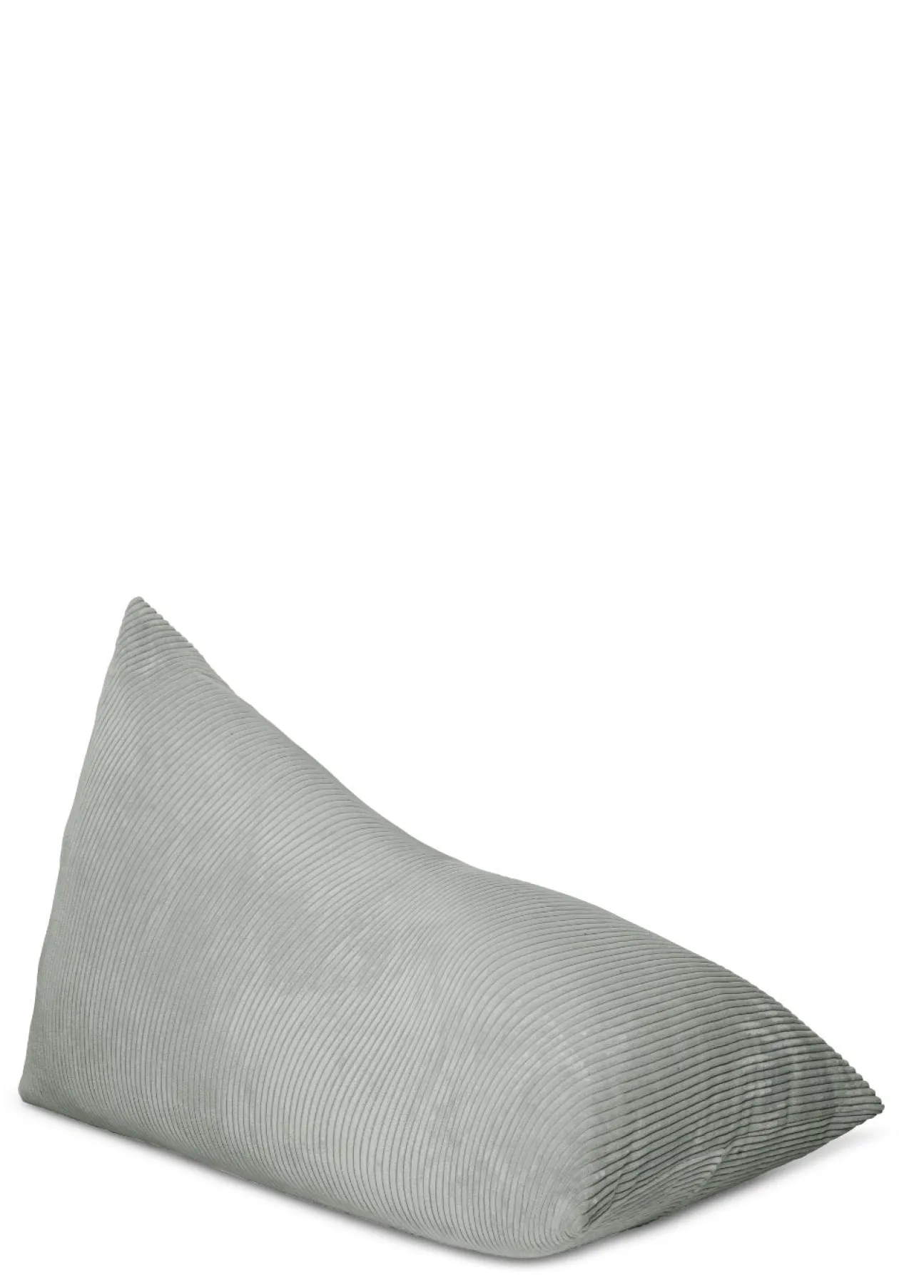 Lounger Sitzsack Cord Salbei Grün