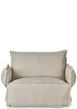 Lounge-Sessel 'Linen Lounger' Beige